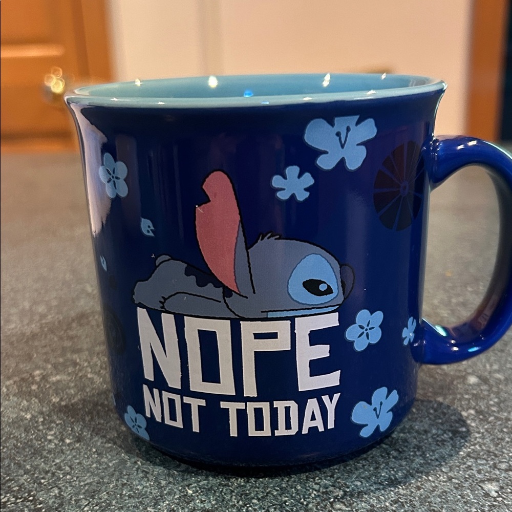 Nope Not Today Lilo and Stitch Mug